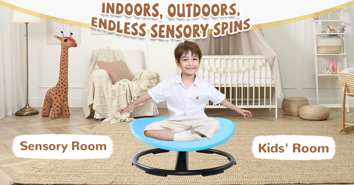 Amazon.com: Zhenx Spinning Chair for Autistic Kids (Ages 3-18